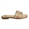 Womens/Ladies Brandi St Tropez Flat Slides