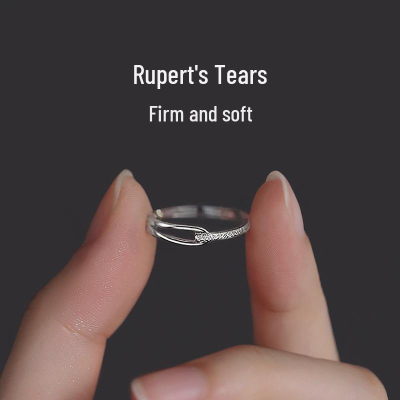 Ring: Women's 2023 Trendy Simple Design, Luxury Light Index Finger Band