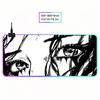 Anime Eyes MousePad - Large Manga GirlDeskMat RGB Gaming Mouse Pad  Gamer Large LED Light XXL MousePads PC Computer Pad Non-slip