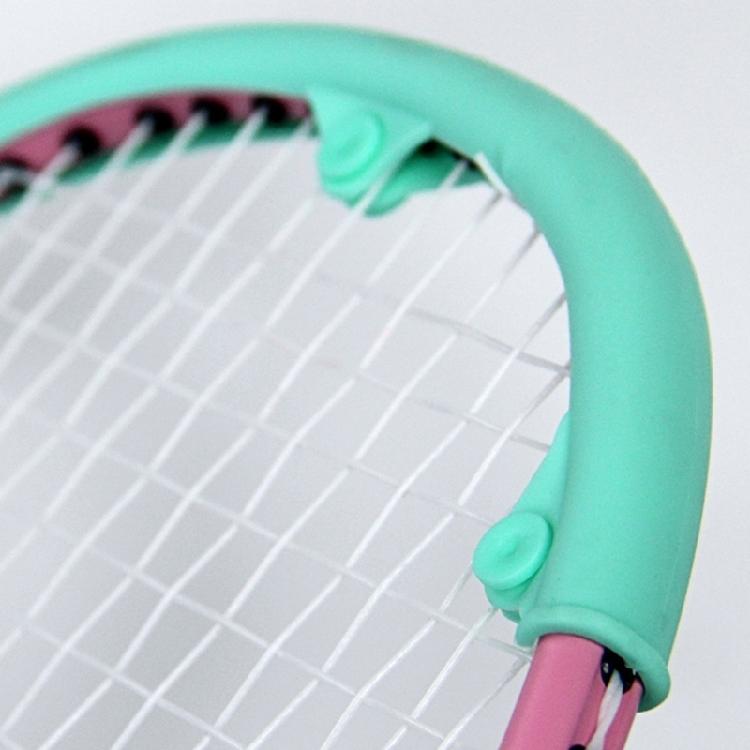 Badminton Racquet Curved Protection Sleeve Beginner Racket Head Protector Front Frame Head Case Edge Protective Cover