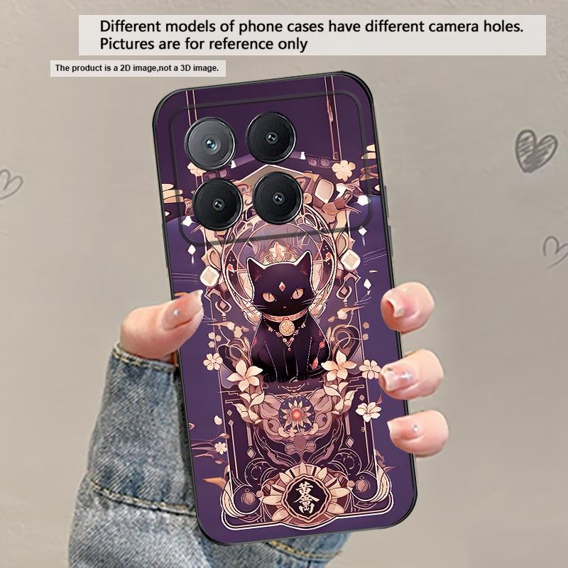 Fantasy Lucky Cat Blue For Xiaomi Poco X7 M7 Pro 5G M5 X4Pro 6 4G C65 75 F6 F5 X6 5 7 X5 F7 Ultra M5S 4Pro 5G soft phone case