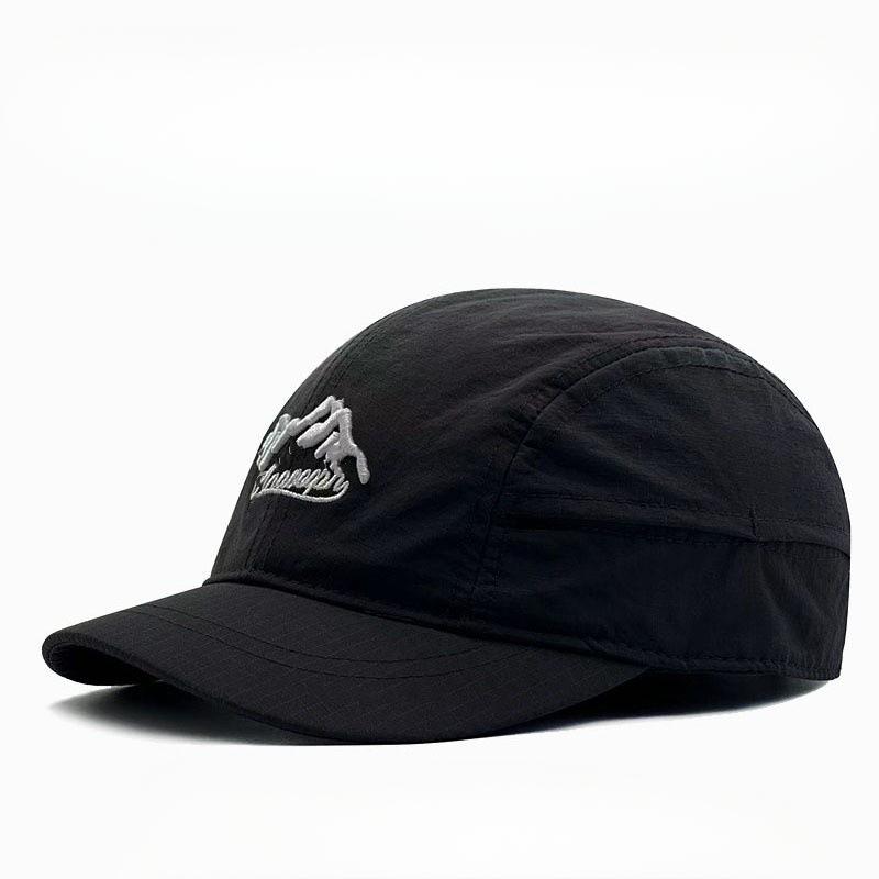 Short Hat Brim Men's Summer Breathable Quick Drying Baseball Cap Fashionable Lightweight Soft Top Sun Protection Baseball Cap Women