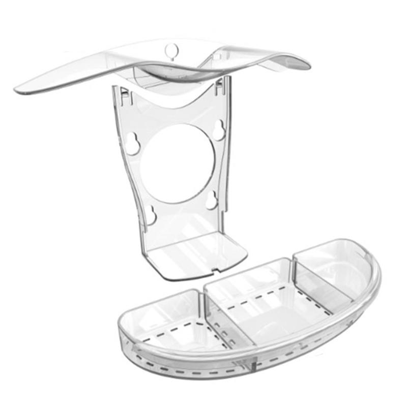 

Small Wall Mounted Bird Feeders Outdoor Bird Feeding Transparents Bird Feeders for Outdoor Mounting 1