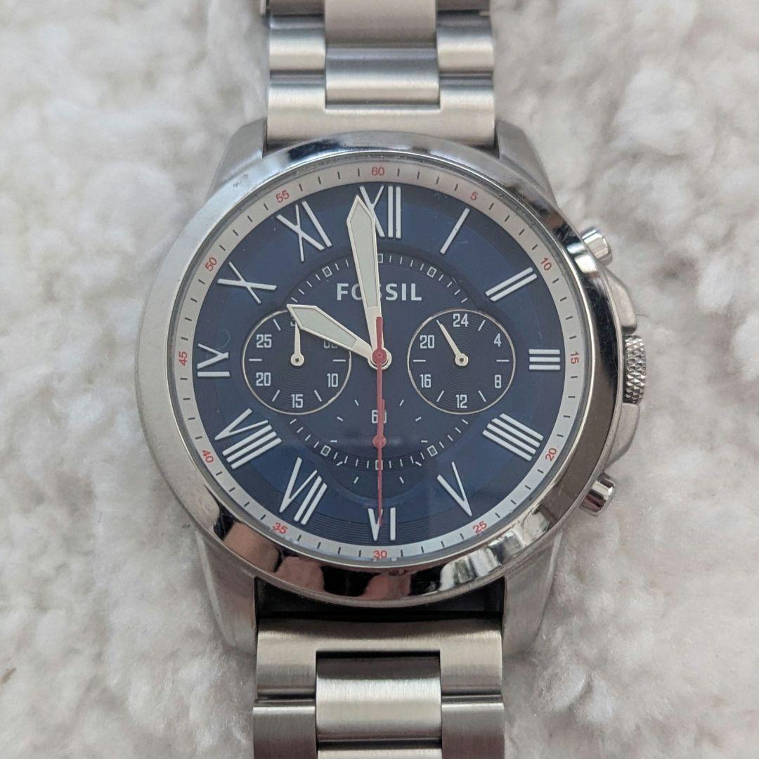 Used FOSSIL GRANT FS5210 Chronograph Watch