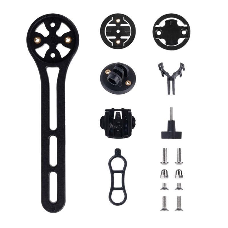 

Handlebars Mount Bicycles Computer Mount Out Fronts Cycling Computer Mount Extension Bracket Bike Light Bracket Adaptor чорний