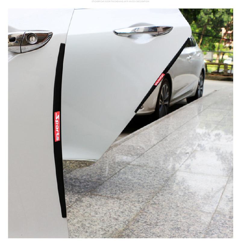 Für 4 erweiterte Tür-Antikollisionsleisten-Sp Schwarz