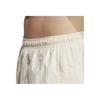 Adidas Plain Elastic Waist Straight Shorts Men Bottoms Beige IC8411