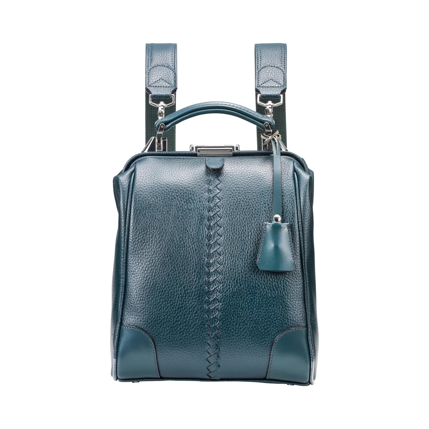 

ELK Toyooka Bag Dalles Made in Synthetic Dark Green [YOUTA] Bag, Japan, Leather, Vertical, M,