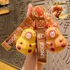 Cute Cartoon Silicone Capybara Keychain Stress Relief Toy Perfect For Gifting