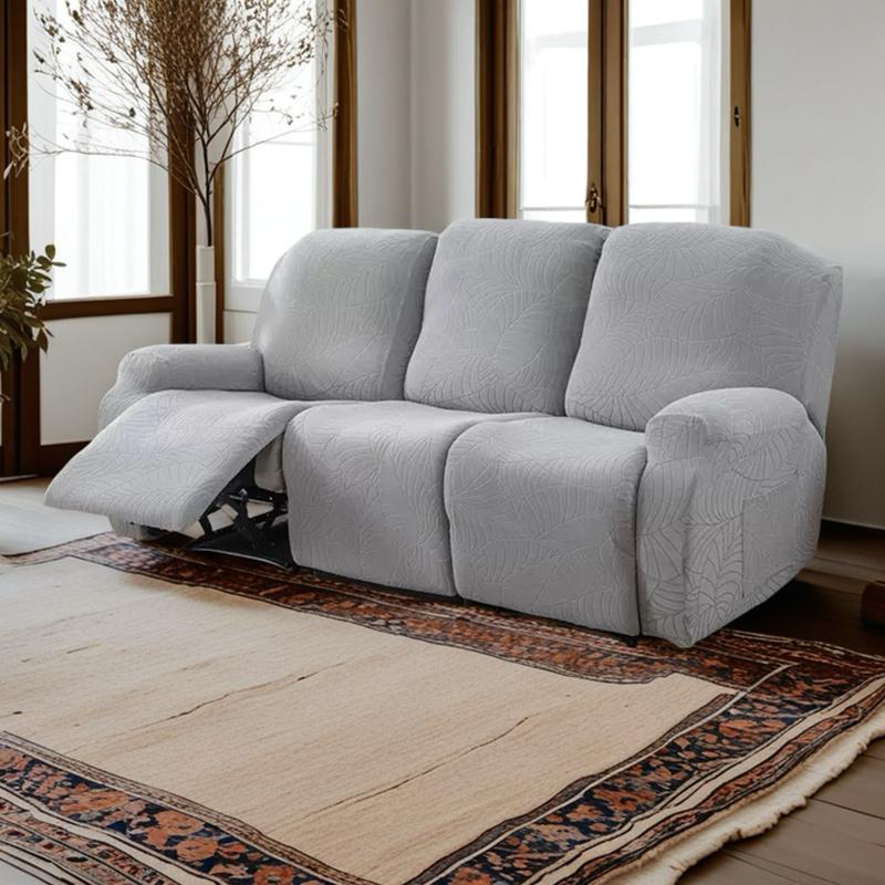 1/2/3 Seater Recliner Sofa Cover Lounge Chair Cover For Living Room Elastic Loveseat Couch Cover Stretch Armchair Slipcovers