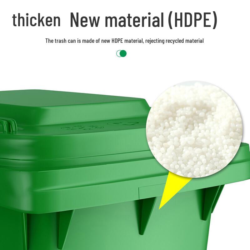 Shuangan 240L Outdoor Classified Trash Can