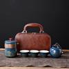 Changbaosen Portable Ceramic Ancient Charm Travel Tea Set