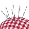 500PCS 4mm Round Glass Head Sewing Pins With Storage Box Mixed Color Dressmaking Pins For Quilting and Pattern Making