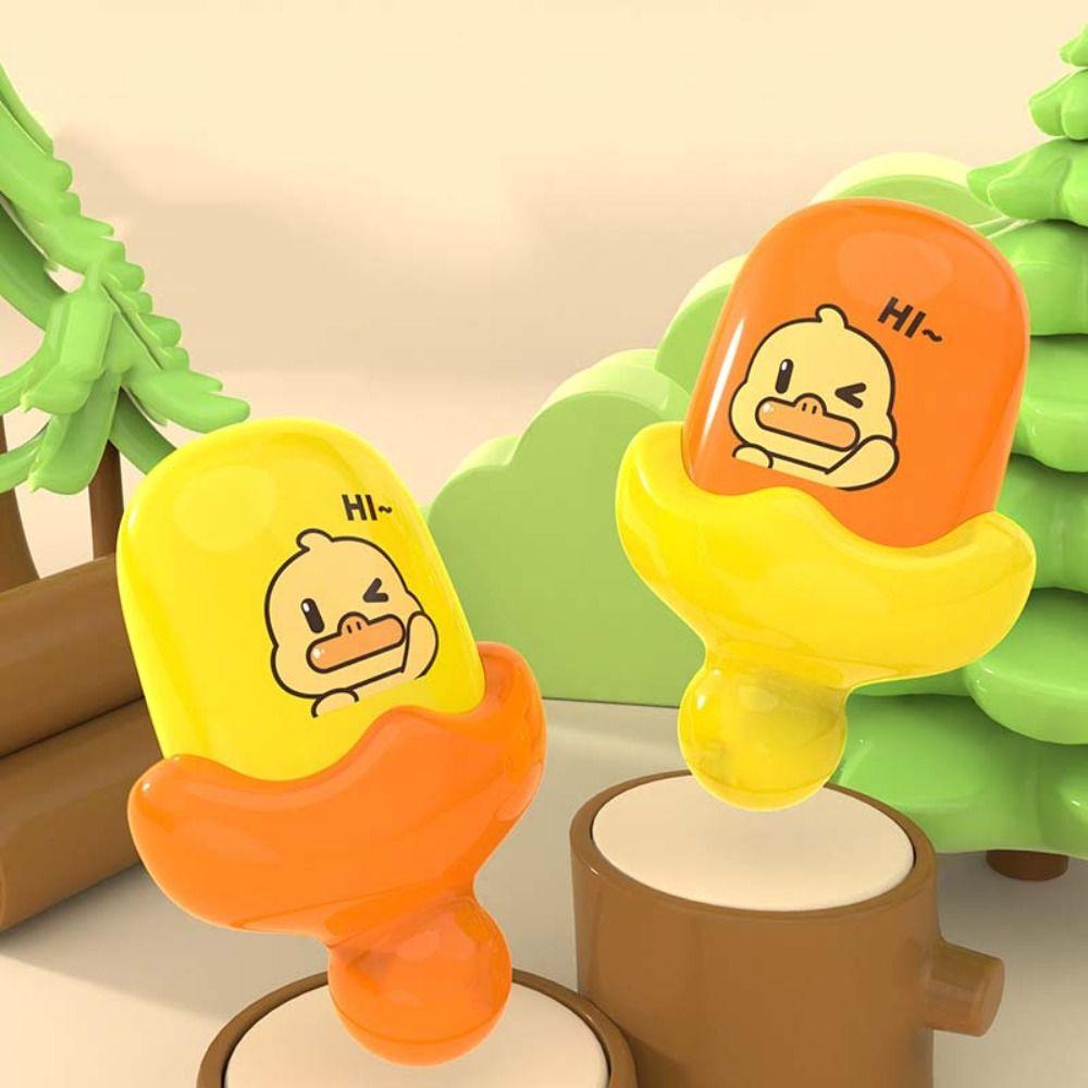 

Мини-модель 3D желтая утка, устойчивая игрушка, пластиковые игрушки-морковки для взрослых, детские подарки