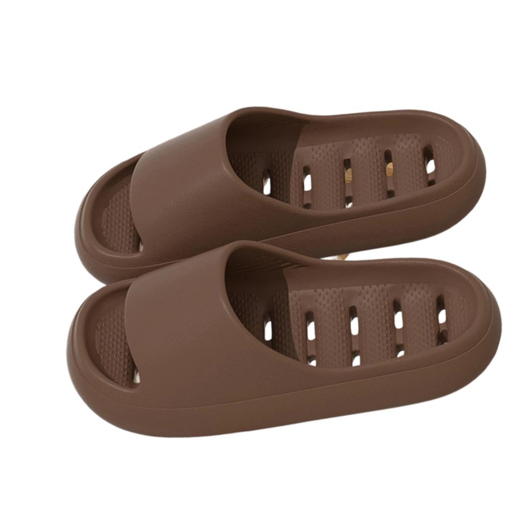 Summer Home Bathroom EVA Hollow Out Slide Slippers Non Slip Lightweight Comfortable Indoor Outdoor Shower Sandals