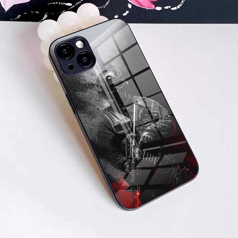 Game Battlefield 6 Phone Case For IPhone 17 Pro Max 16 15 14 Pro Max 13 11 X Xs Xr 8 7Plus Glass Cover