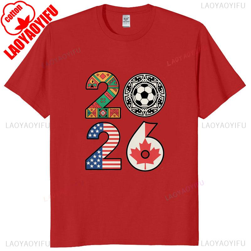 

2026 Three Nations Game Tee Unisex Vintage Oversized Graphic Streetwear Football Soccer Inspired Casual Distressed Top S