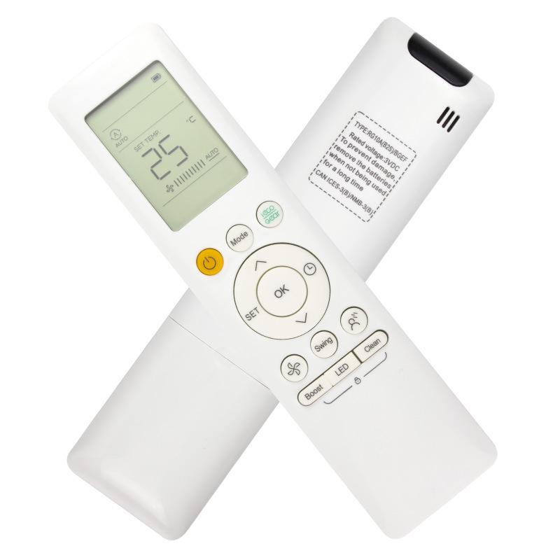 New RG10A(B2S)/BGEF For Midea Air Conditioner AC Remote Control With Backlight Fahrenheit and Celsius Settings