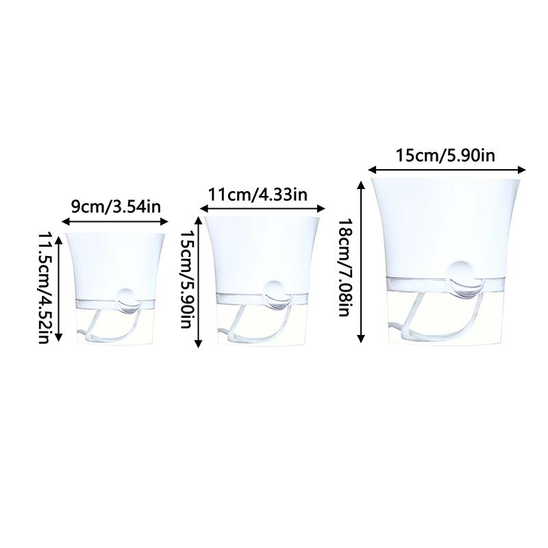 Multi-Size Nursery Pot Pot Round Pot For Home Garden Living Room Plant Pot