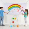 4 Pcs Large Blank Polyester Sublimation Banner 3 x 6 Feet With Hanging Ropes - Paintable Easy Hang Signs for Indoor Wall, Outdoor Party Display,