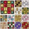 44 Pcs Christmas Ball Gift Box Christmas Tree Ornaments Colorful Balls Christmas Plastic Spherical Shaped Pendant Baubles/Ball