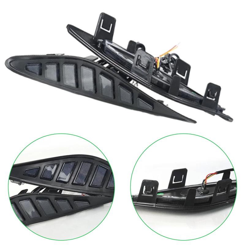 2 pcs For BYD Song PLUS DM-i EV Seal U Sealion 6 2023 2024 2025 LED Rear Foglight Warning Light Rear Bumper Lamp Brake Light