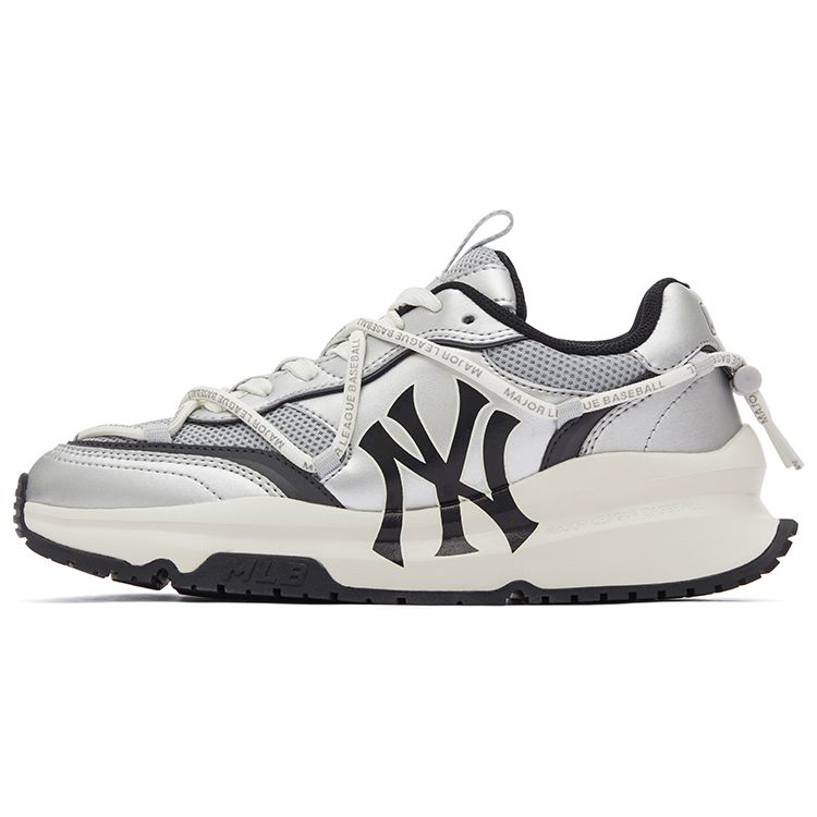 MLB Chunky Runner Retro Casual Running Platform Lage Top Dad Schoenen Unisex Sneakers Zilver 3ARNCRL4N-50SIS 38.5