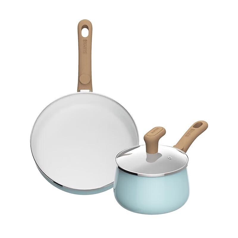 SUPOR VTP2215T Light Enamel Cookware Set