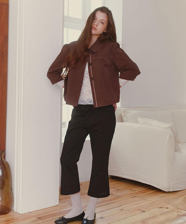 Seuleoum Flare Capri Pants