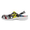 Colorful Printed EVA Clogs Women Men Lightweight Breathable Slip On Garden Shoes for Beach Pool Home Bathroom Summer Wear