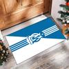 Olympique Lyonnais FC Soccer Football Pattern Soft Area Rug Non Slip Indoor Floor Carpet Sports Decor Mat for Bedroom