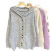 Hooded Cardigan: Women's Thick Knit Autumn/Winter Sweater - Loose, Cozy Korean Style