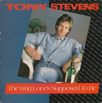7inch Record TONY STEVENS - The Way Love's Supposed To Be RITZ083 Ritz Records 1984 UK Pop Used