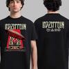2026 Vintage Rockband Led Tour Zeppelin T-Shirt Y2K Herren Damen Vintage Hip Hop Streetwear T-Shirt Lässig Locker Kurzarm Rundhals Sommer Oberteile