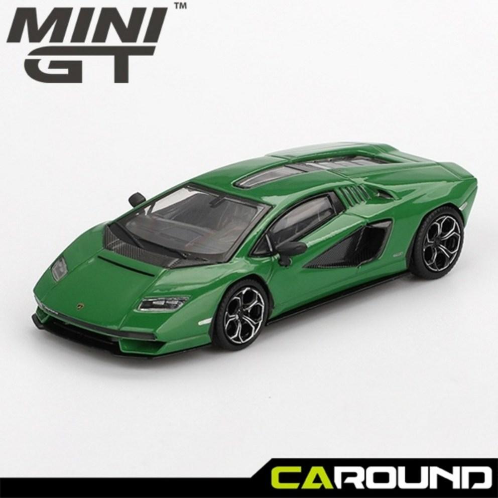 MINI GT (976) 1:64 Lamborghini Countach LPI 800-4 Diecast Model - Verde Medio