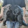Godzilla2 King of Monsters Runaway Mechanical Red Lotus Planet Godzilla  Action Figure Collection Model Toy Kids Birthday Gift