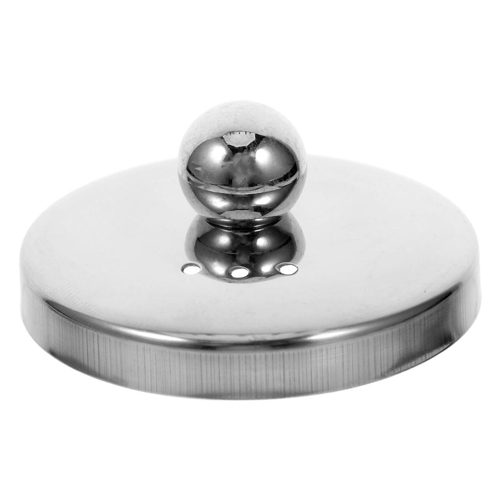 8.1 Cm Stainless Steel Tea Strainer Lid Replacement for Teapot Kettle Cup Fine Filter Brew Infuser Kitchen Accessory