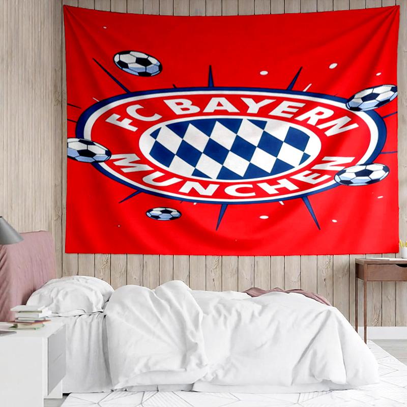 Munich FC Artwork Printed Printed Tapestry, for Bedroom,Livingroom, dormitory, Large Wall Decor, Fabric Decor Fan Birthday Gifts