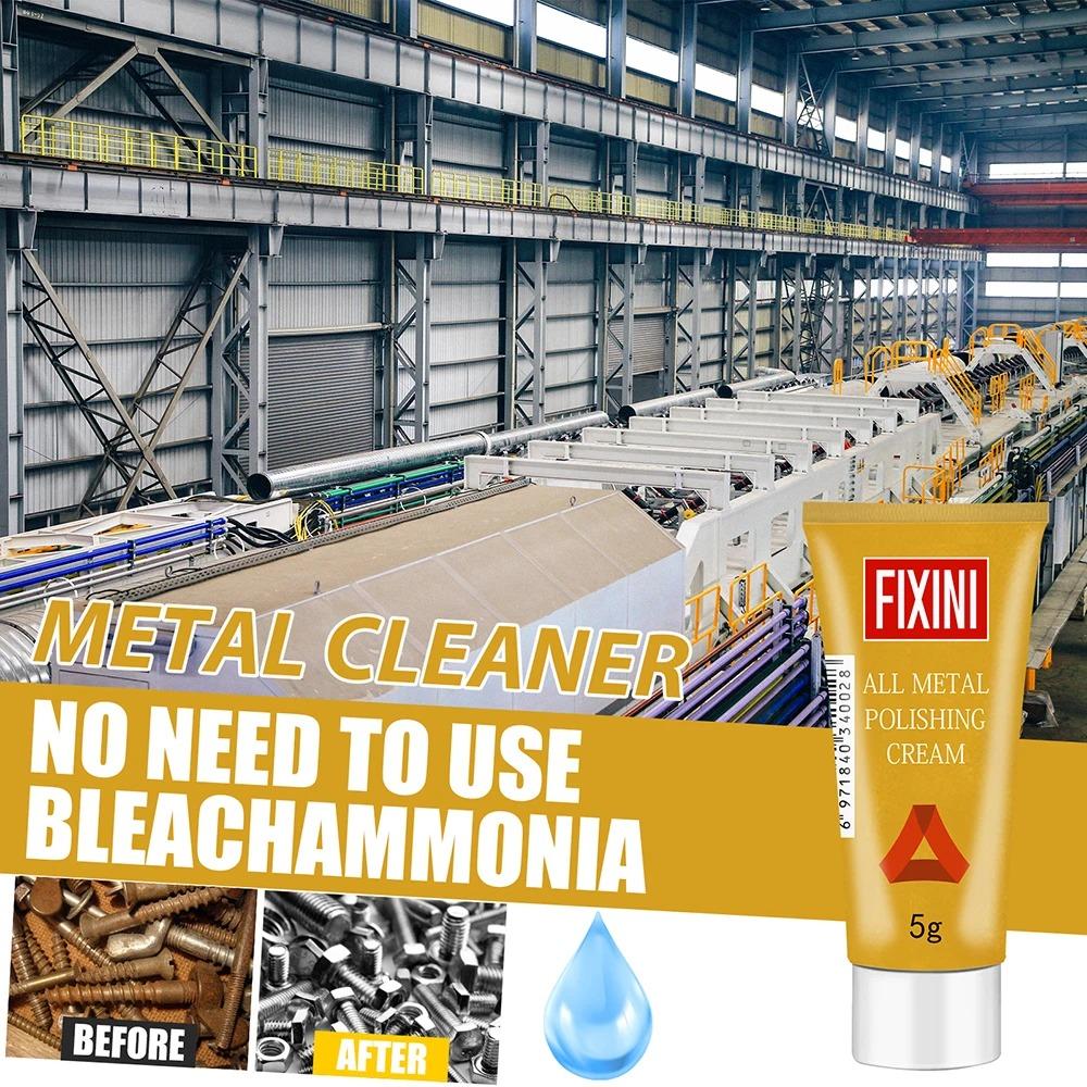 Metal Polish Cream Multi-Purpose for Watches, Brass, Copper, Chrome, Stainless Steel, Ceramic & Pewter
