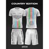 2026 Wrestling Training Set Mens Short Sleeve T-Shirt Shorts 3D Digital Print Athletic Wear Casual Sportswear