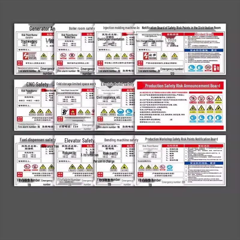 ChengYou Fire & Safety Warning Signs