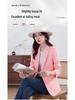 2026 Spring Pink Suit: High-End Casual Slimming Jacket for a Fresh, Trendy Look