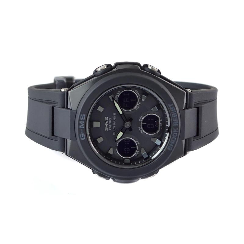 CASIO BABY-G series 100 meters waterproof Quartz resin strap men s watch black dial MSG-W100G-1AJF чёрный