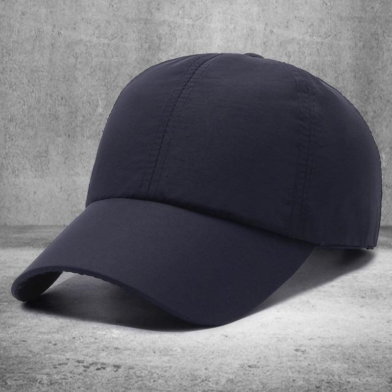 Quick-drying breathable sun hat baseball cap embroidery men's outdoor sports visor women's cap