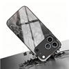 Moonlit Night Black Galloping Horse Tempered Glass Phone Case For Samsung Galaxy S26 Ultra S25 S24 S23 Plus FE Protection Cover
