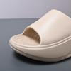 Mens Slide Shoes Outside Indoor Beach Sandal Shoes Plush Comfort Thick Cushioned Sole Slides Men Daily Wear Shoes Men Flip-Flops Slide Shoes