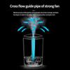 250ML Portable USB Powered Air Humidifier 3 Color Atmosphere Light Humidifier