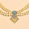 Stylish Metal Chain Belt Multi Layer Waist Chain Layered Belly Decor for Belly Dance Parties Theatrical Performances
