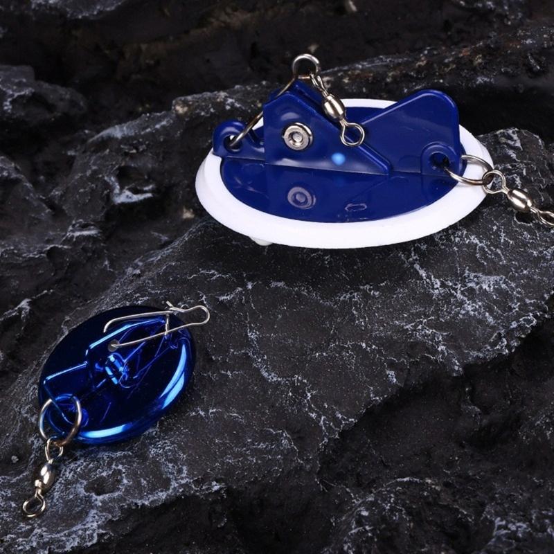 Dipsy Diver 45mm/57mm/87mm Diameter Fishing Deep Diver for Trolling Adjustable Trolling Diving Disc Diver Connector