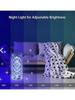 Kumandalı Kristal Masa Lambası Rgb Gece Lambası 16 Renk Ve 4 Mod Dokunmatik Kontrol